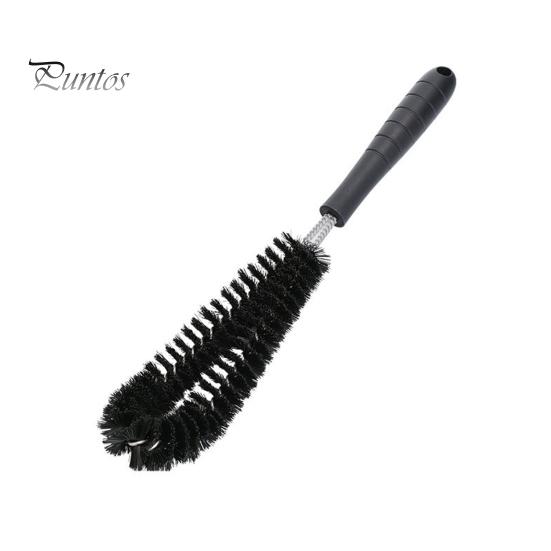 

Длинная ручка щетка для бутылок щетина двойного назначения L-образный дизайн бутылки для воды стеклянная посуда кружки щетка для чистки чёрный