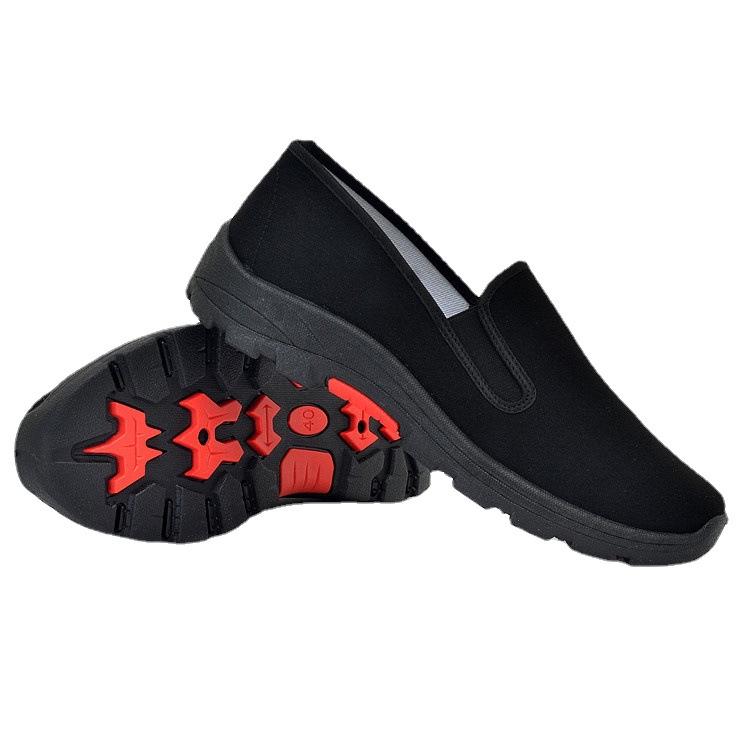 New cloth shoes men's non-slip soft-soled shoes mountaineering sole cloth shoes lazy men