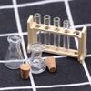 Measuring Cup Dollhouse Mini Glass Test Tube Set Miniature Measuring Cup  Dollhouse Miniature