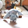 Plush Rabbit Keychain Backpack Charm Toy With Scarf Stuffed Gift For Kids