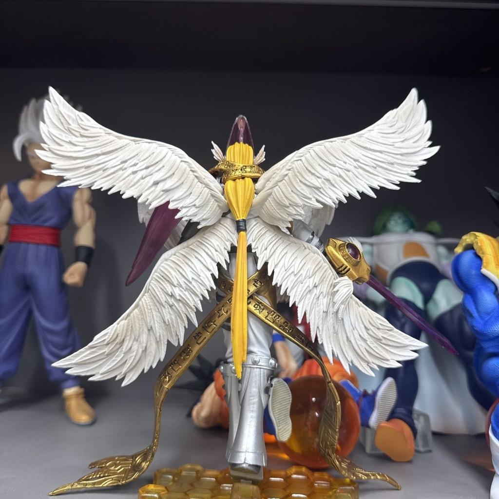 In Stock 20cm Angemon Digimon A Limited figurine Pet Collectible PVC Ornament  dragon ballz figures anime handicrafts oys Gifts