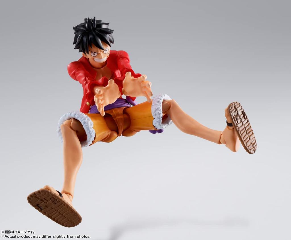 TAMASHII NATIONS S.H.Figuarts ONE PIECE Monkey D. Luffy - Invasion of Onigashima - Approx. 145mm ABS & PVC Painted Movable Figure