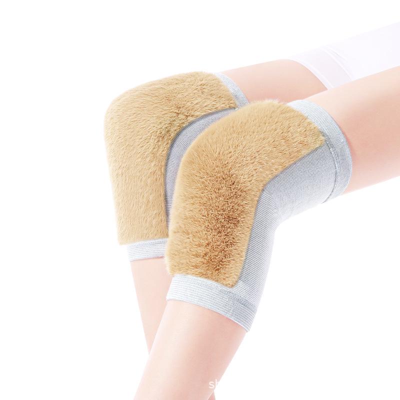Camel Wool Knee Pads for Joint Pain Relief - Winter Warmth for Men & Women