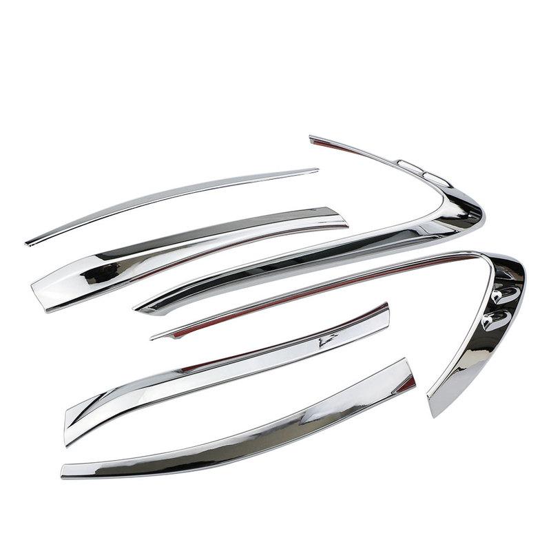 ABS Chrome Car Rear Light Lamp Cover Protective Sticker Trim for Toyota C-HR CHR 2016 2017 2018    Accessories