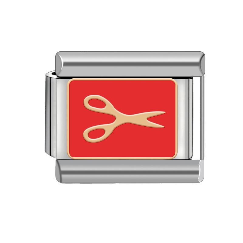 9mm DIY taliansky náramok z nehrdzavejúcej ocele pre ženy