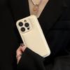 Autumn Winter Soft Bread Leather Case for Apple 17 Pro Max Apple 16 Phone Case 15/14 Simple Solid Color
