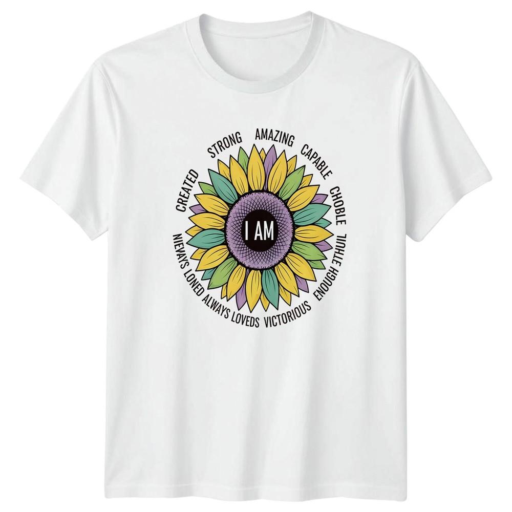 I Am Strong Amazing Capable Unisexs TShirt Christian Affirmations Faith S
