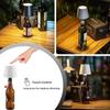 New Rechargeable Touch Control Wireless Wine Bottle Light Head with 3 Modes Light