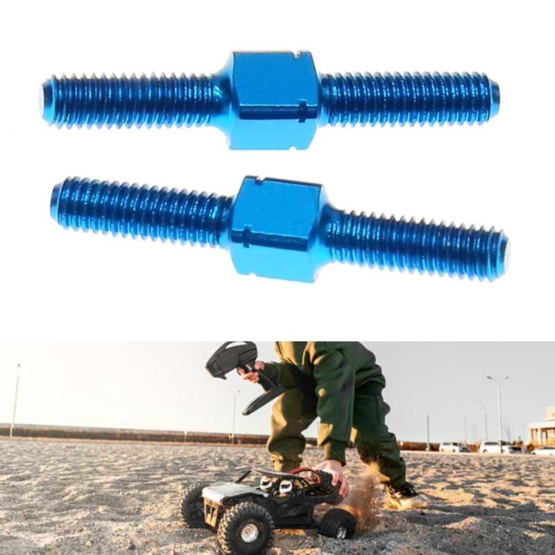 Pack Of 2 Rod Linkage 3x23mm Aluminum Turnbuckles For Enhanced Remote Control Car Performances