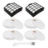 Replacement Filter Set for Shark AZ1810 Stratos Ultralight Vacuum 2 Filters and 4 Foam & Felt Filters with Brush
