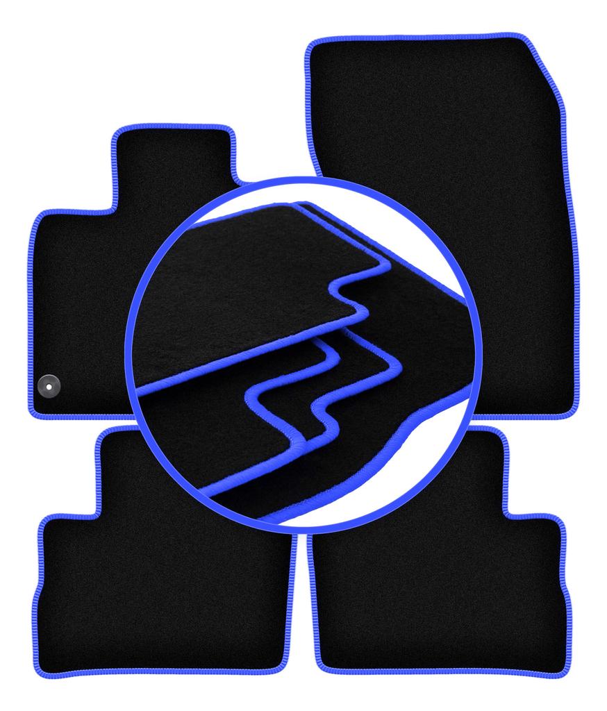 CARLUX-BLUE Automatten für: Nissan Qashqai III SUV (2021-)