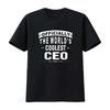 Womens Officially The World S Coolest Ceo T Shirt Black 2XL Vintage Washed Homme Stretched Designer Clothes Stylish Slightly