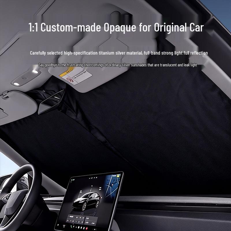 Tesla Model 3/Y/YL/YS Windshield Sunshade - Heat Insulation Sun Umbrella