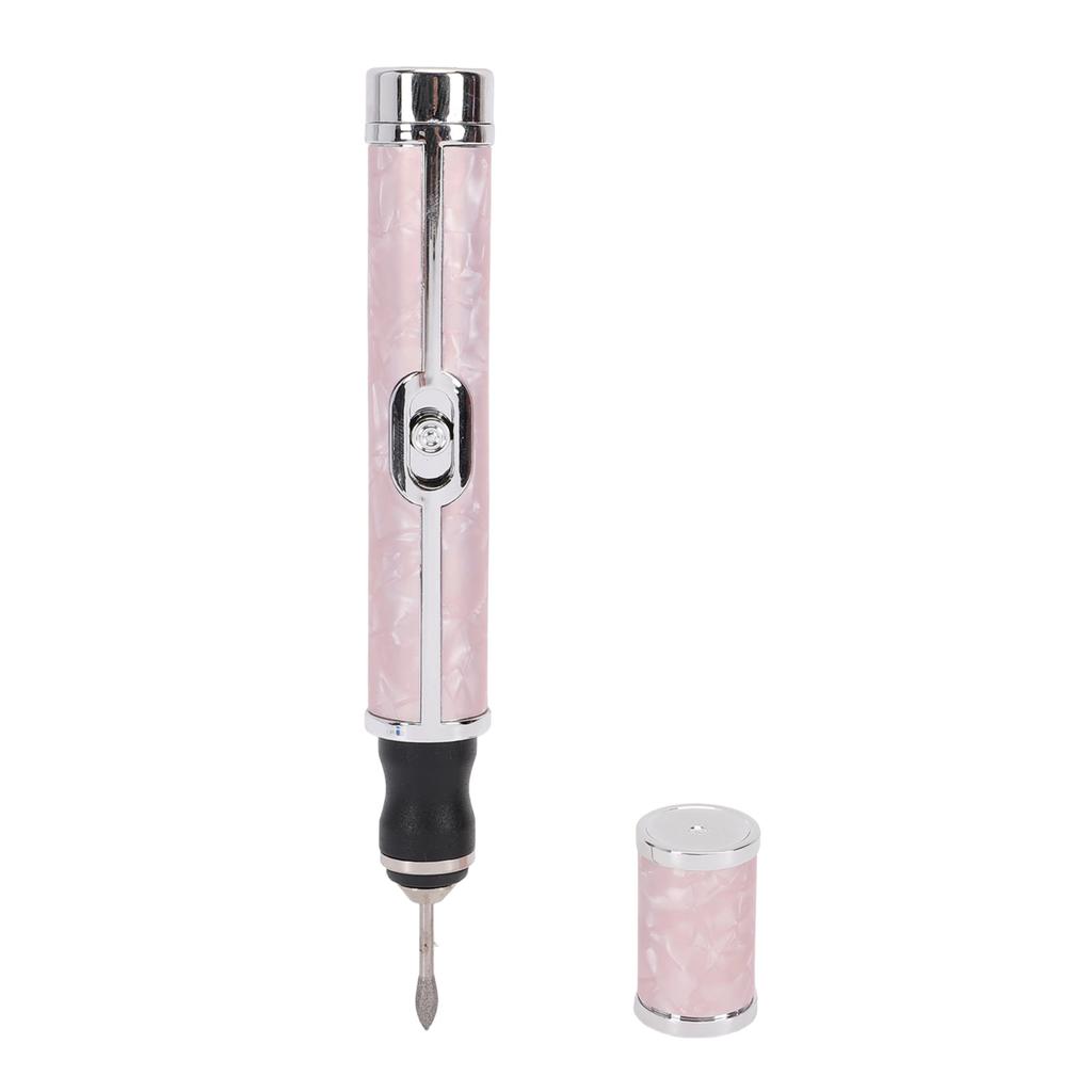 Cordless Nail Drill USB Rechargeable Portable 4 Speed Adjustable Manicure Drill for Nail Salon Pink