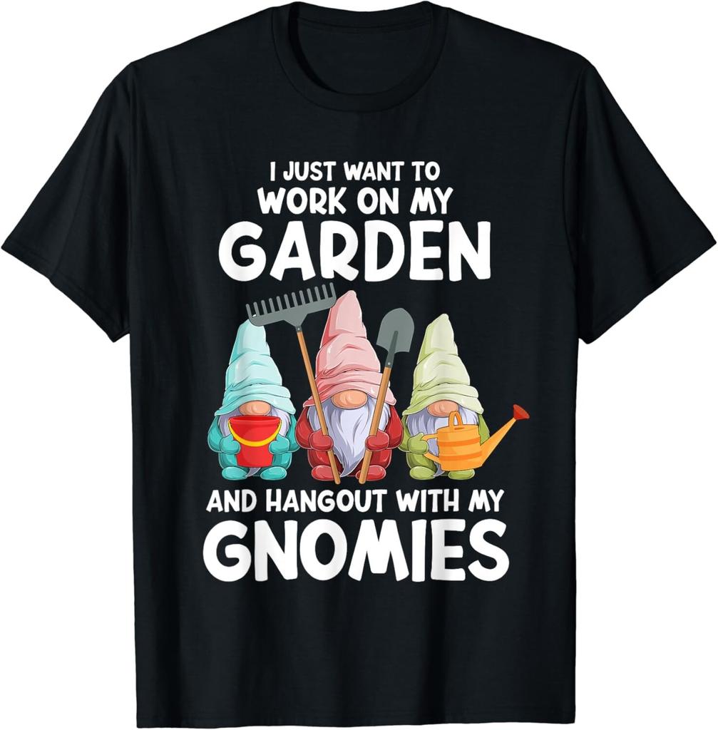 Lustiger Gartenzwerg Treffpunkt Mit Meinen Zwergen Gärtner Geschenk Unisex T-Shirt