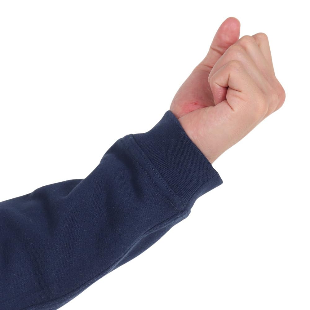 CHUMS Booby Face Pullover Navy X Yellow Parka, Men's,