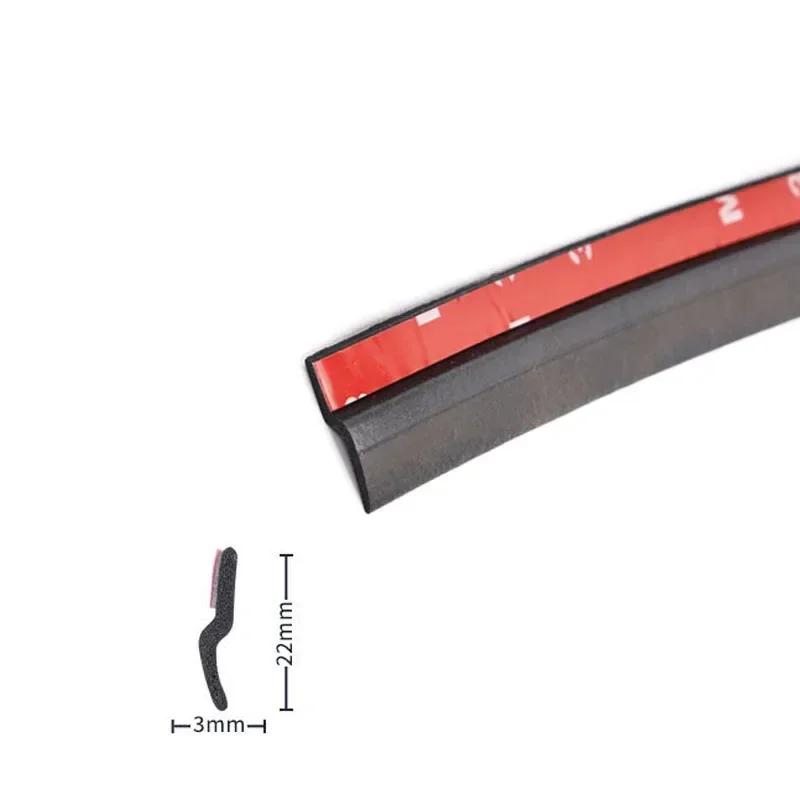 Car Door Seal Strip Auto Rubber Door Sealing Strips Car Door Protector Door Guard Noise Insulation Soundproof Z P D Type Seals