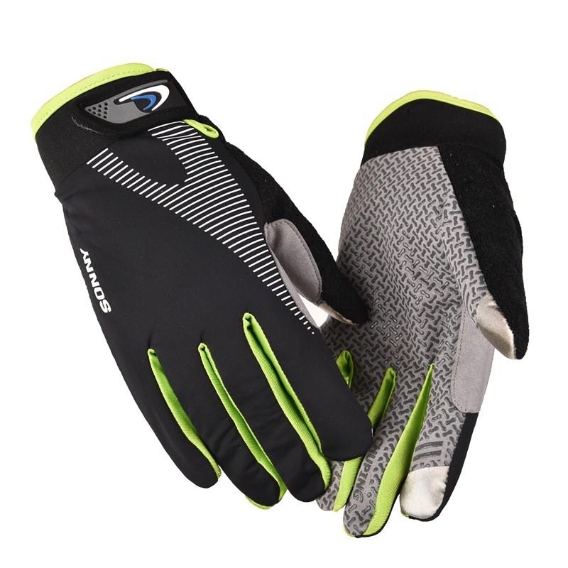 Lightweight Ice Silk Cycling Gloves Men Women Touchscreen Outdoor Hiking Biking Anti-Slip Breathable UV Protection