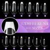 120Pcs High Clear Press on Nails Detachable Nail Tips New Fake Nail  Women