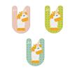 Wooden Letter - Sevi - U - 10 Cm - Wall Decoration - Animals - Random Color