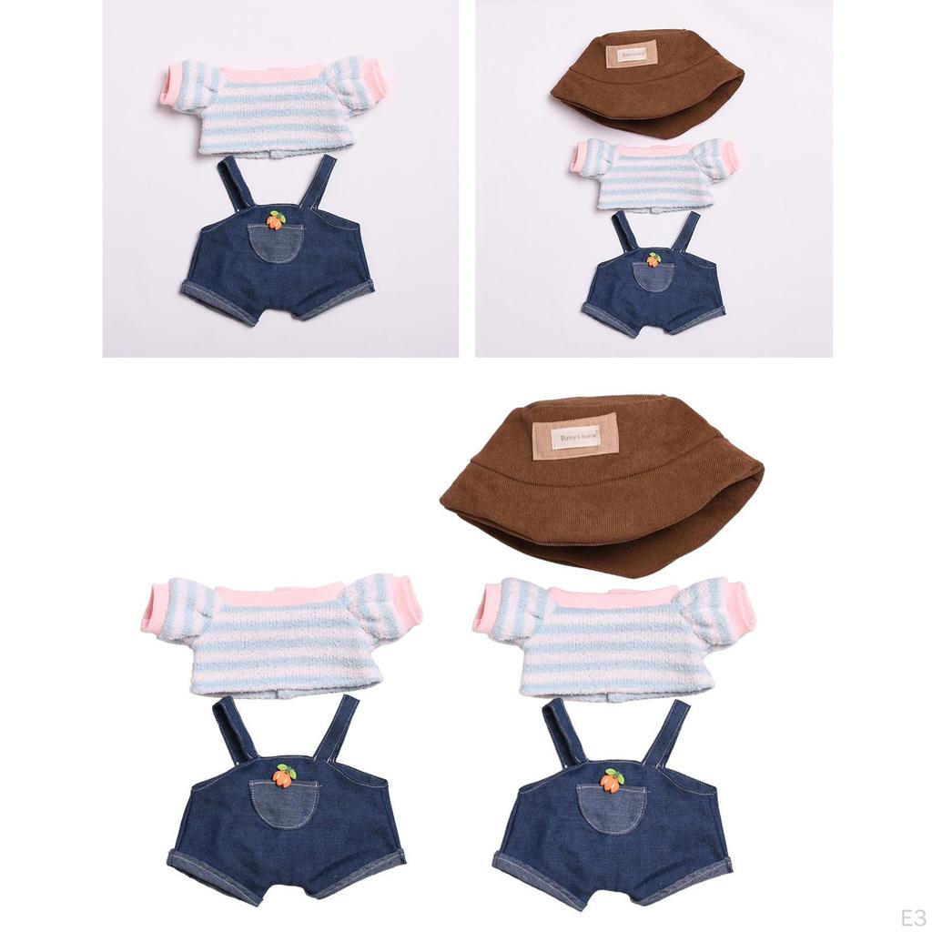 14.96inch Doll Clothes Outifit Handmade Soft Photo Props Dress Up Toy Trendy Cute