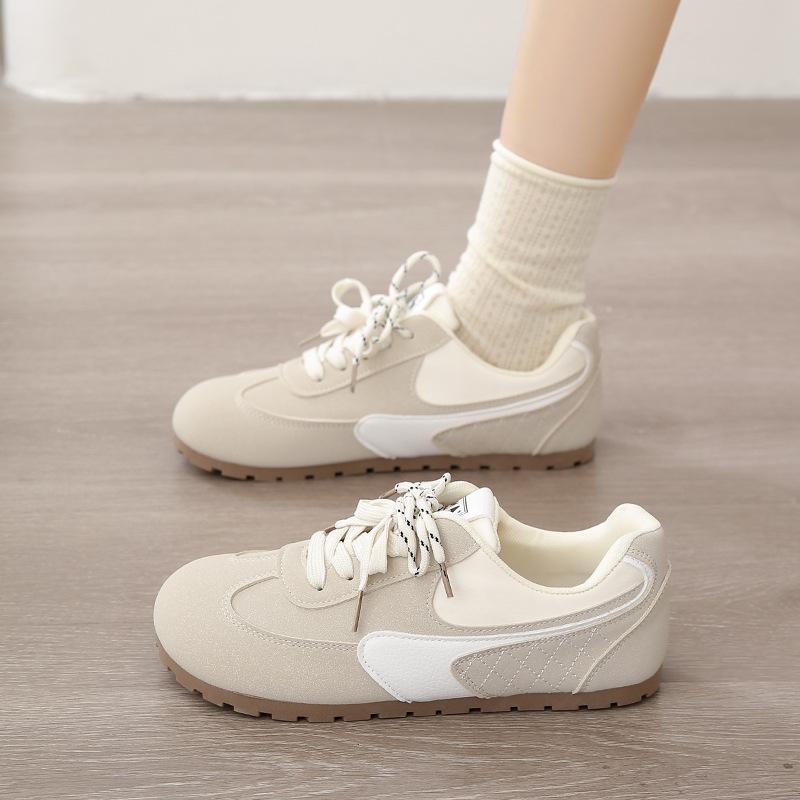 Popular Women's Shoes with Soft Soles Are Not Tired of Feet Ins Korean Version of Forrest Gump Shoes, Female Students' Sports and Leisure Flat Soles T