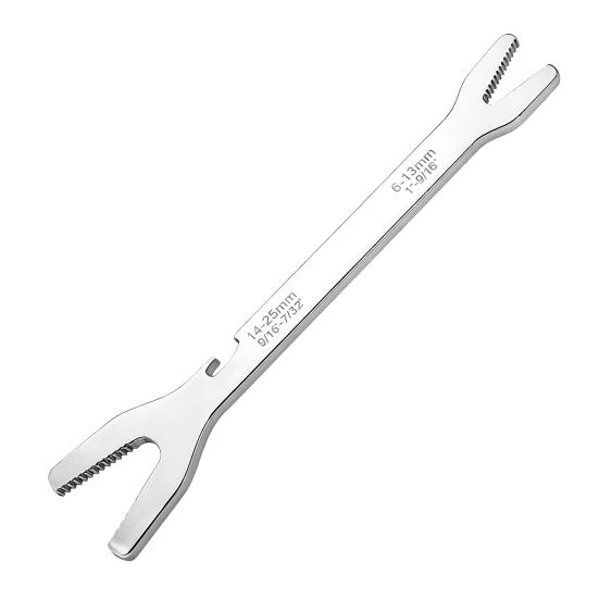 Universal Self Tightening Wrench High Carbon Steel Adjustable Wrench with Long Handle Car Bike Repairs Multi-Angle Fastener Tool