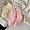Women's Brushed Wool Socks - Autumn/Winter Thick Velvet Lambskin Warm Snow Socks