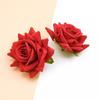 10/30PCS Silk Red Roses Bridal Accessories Clearance Artificial Flowers Home Room Wedding Decoration Yard Diy Gift Box Scrapbook