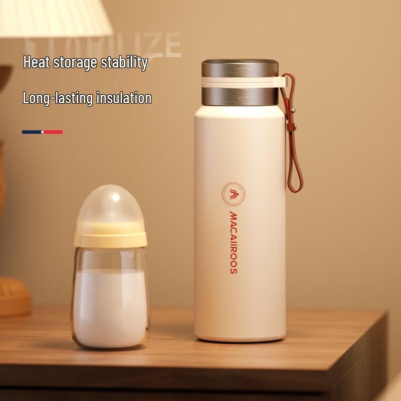 Macaiiroos Tea Infuser Vacuum Bottle