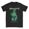 MMegadethed Band  T Shirt Mens  Cotton Unique TShirt Crew Neck  Tees Short Sleeve Tops Big Size