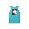 Nike Soft Knit Comfortable Breathable Basketball Vest With Back Print Men Tops Nebula-Blue FJ2301-367