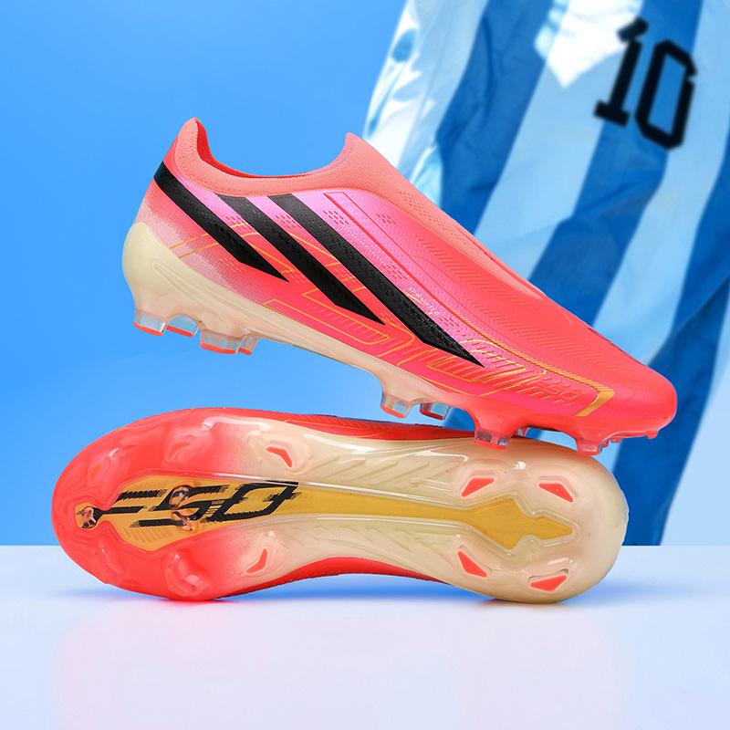 F50 Heren Wereldbeker FG Voetbalschoenen - Lichtgewicht, Ademend, Zonder Veters, voor Kunstgras & Natuurlijk Gras