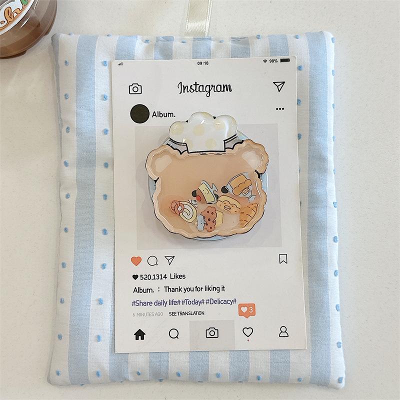 

Korean Style Chef Elephant Bear Magnetic Phone Case for iPhone 17/16 Pro Max/15 Pro iPhone 15