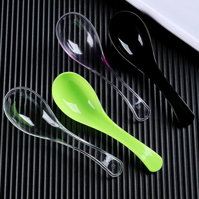 Mr. Corn Disposable Plastic Soup Spoons