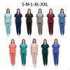 Care Peeling Set, Work Clothes, Soft, Breathable, Elastic Waist, Nurse Clothing, Top And