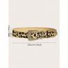 Women's Leopard Print Versatile Belt Women's Belt Premium Vintage Decorative Belt Women's