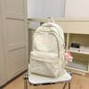 Schultasche Schultasche neuer College-Rucksack Mittelschule Japanisch schlicht klein frisch Campus-Rucksack große Kapazität Freizeitrucksack