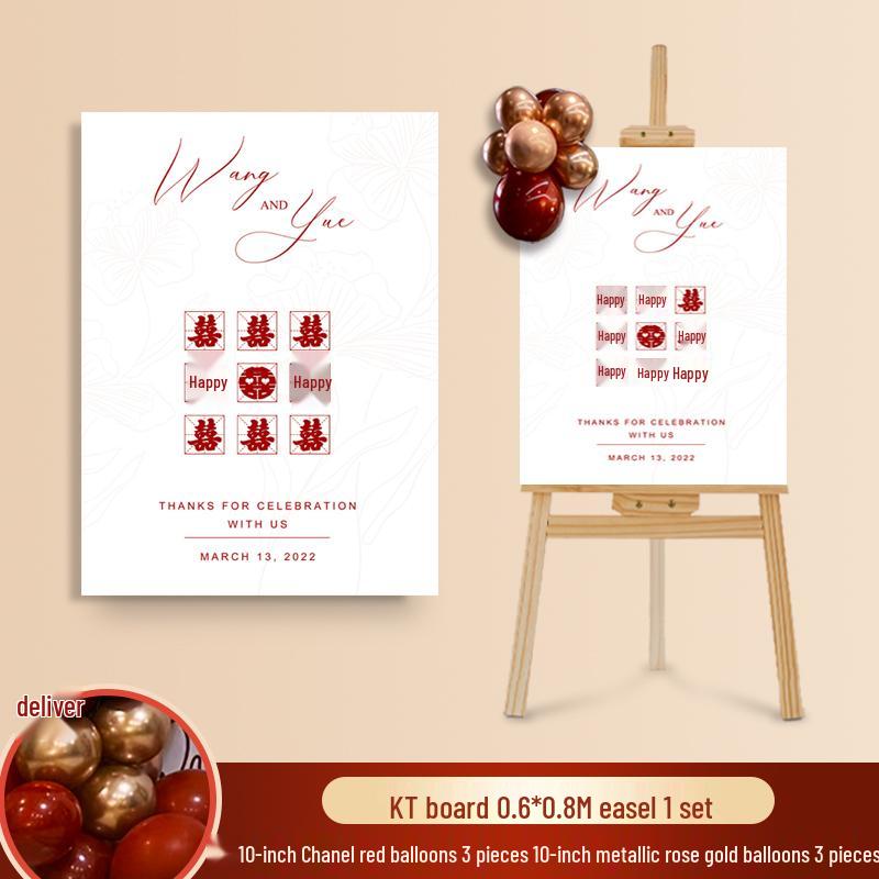 Wedding Ceremony Welcome Sign - Directional KT Board Decor
