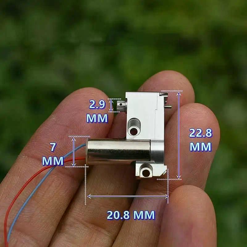 Motor 2V-3 3V 49RPM 716 Aluminum Metal Gearbox Coreless Alloy Car Boat Engine Full DC 7V Slow Speed CNC Servo High Quality