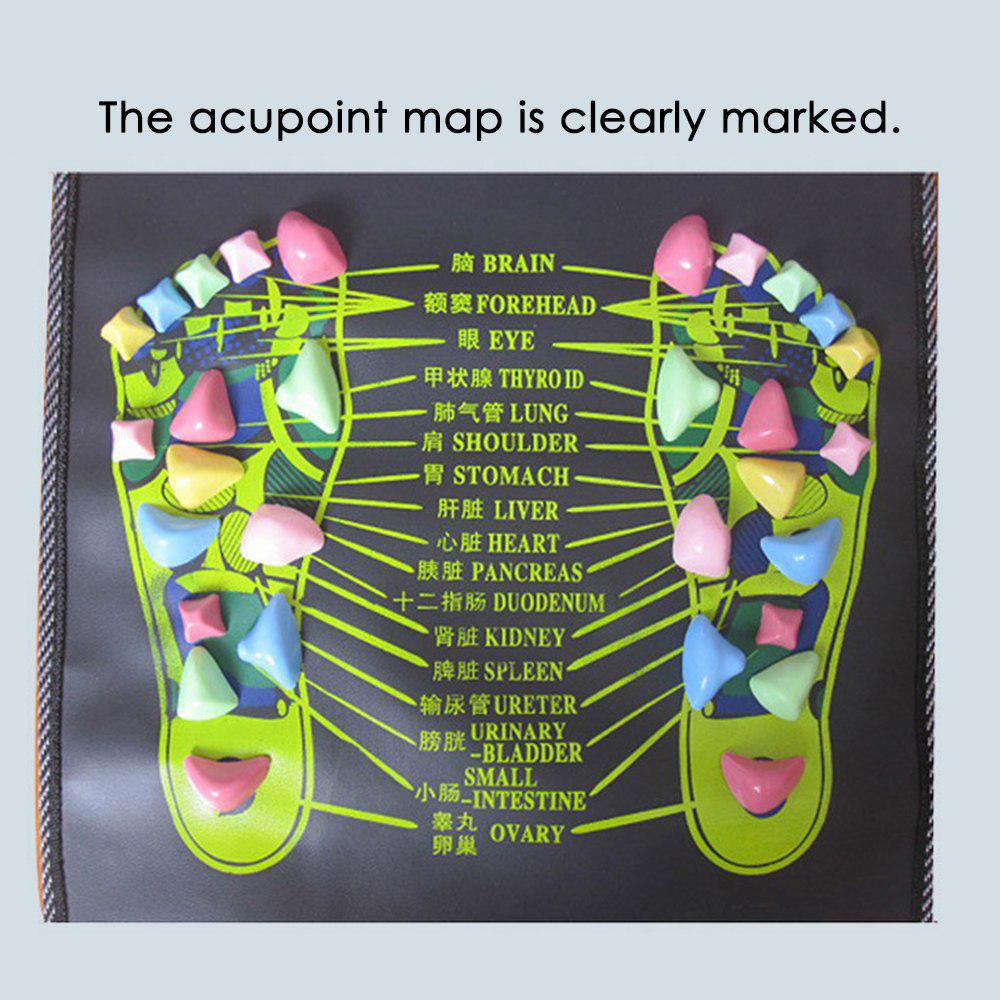 1 stk fotakupunktur massasjepute soneterapi brosteinsmassasjepute for avslappende fotmassasje