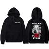 Rapper Plk Polak Graphic Hoodie Male Vintage Casual Oversized Pullover Men's Women's Hip Hop Fashion Pop Music Hooded Sweatshirt