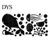 Children Bedroom Wall Decor Accessories 1 Set Marine Life Decals, Acrylic Mirror Fish Conch Stickers, Modern Texture Stickers Waterproof Self-Adhesive