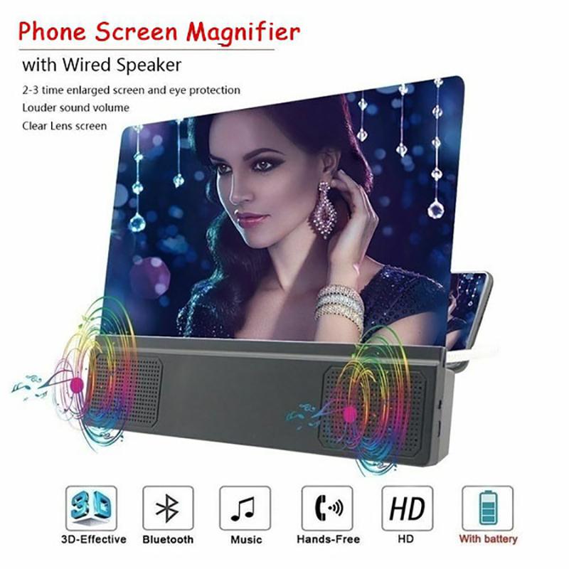 Supporto Per Altoparlante Stereo Bluetooth Con Amplificatore Video - Foto 3