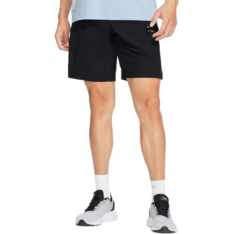 Li Ning Fitness Series Casual Shorts Men's Black AKYS047-1