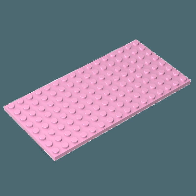 50g Small Particle Building Blocks: 8x16 Thin Plate Brick Accessories