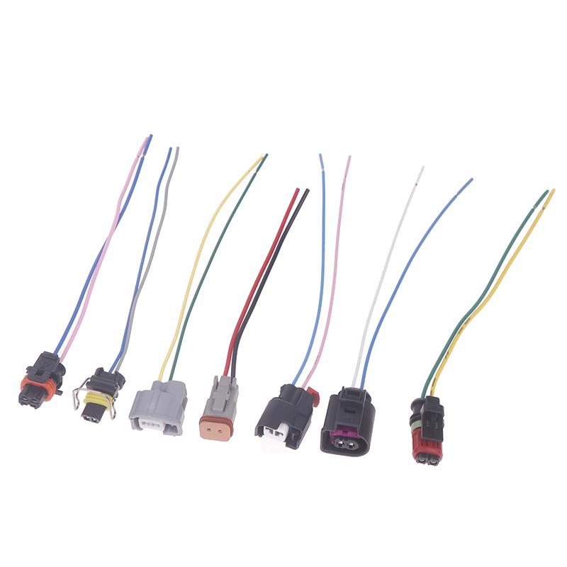 Conector de Inyector Para Denso Delphi Kit de Cables Inyector Common Rail Probador Conector de Accionamiento Mazo de Cables Inyector Impermeable