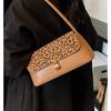 Premium Baguette Armpit Bag Women's Autumn New Super Fire Leopard Print Foreign Style Shoulder Bag Fashion Temperament Handbag