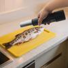 Electric Stainless Steel Fish Scaler,Black Electric Fish Scaler with Rechargeable Battery for Fish Markets,Seafood Restaurants