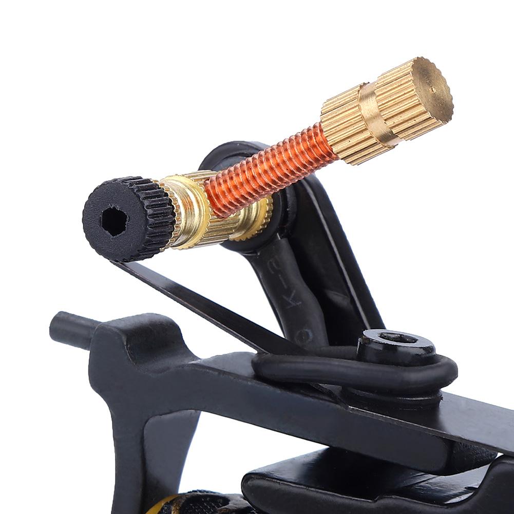 12 Warps Coils Wire Unique Pattern Tattoo Machine Gun Alloy Single Wire Coil Tattoo Machine